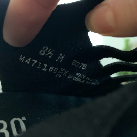 Munro Black leather sandal heels - Picture 5 of 6